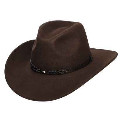 Comanche Cowboy Hat - Brown