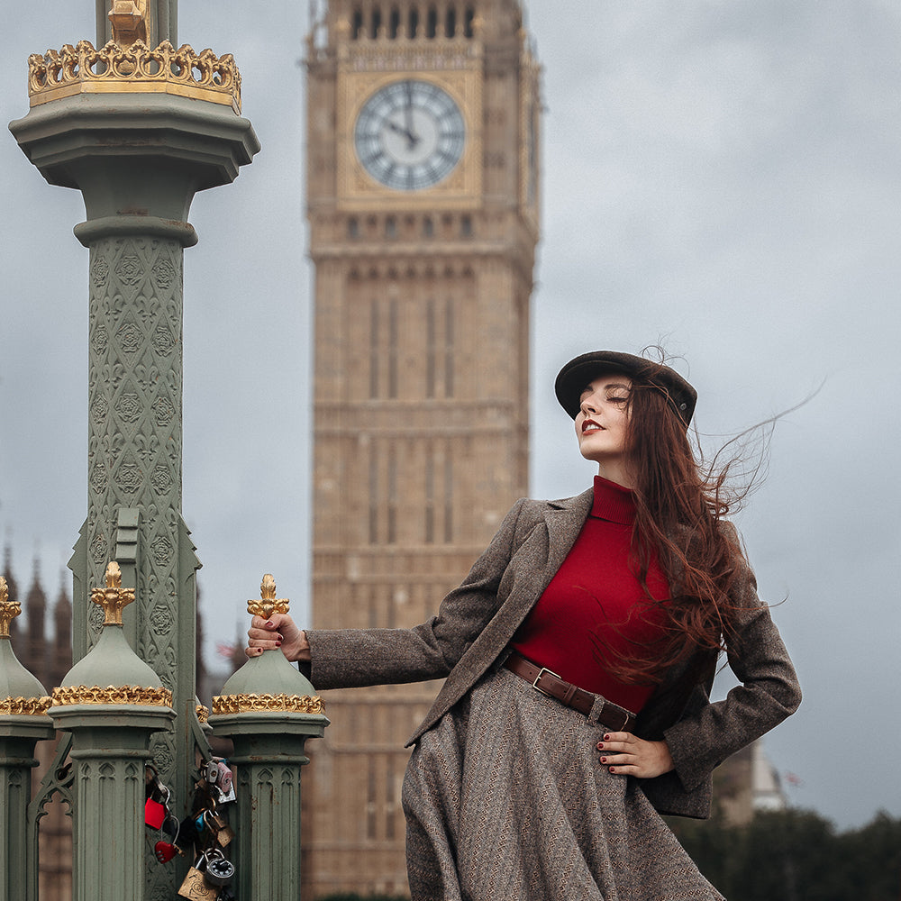 Tyburn Flat Cap - Brown