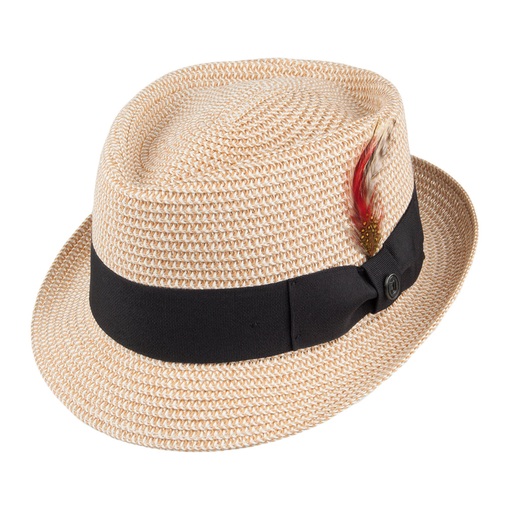 Diamond Crown Toyo Braided Pork Pie Hat - Natural – Jaxon & James