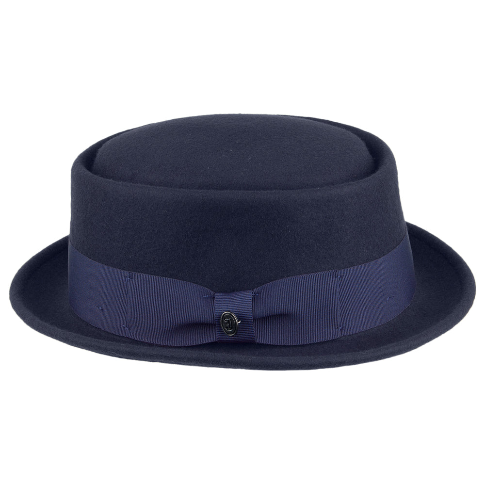 Navy blue pork sales pie hat