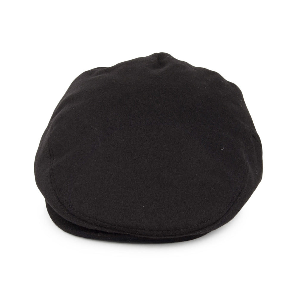 Pure Wool Harlem Flat Cap - Black – Jaxon & James