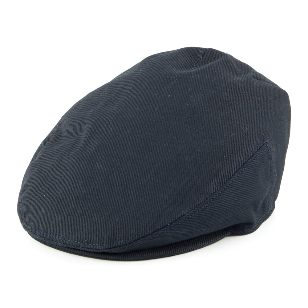 Kids Cotton Flat Cap - Navy Blue – Jaxon & James