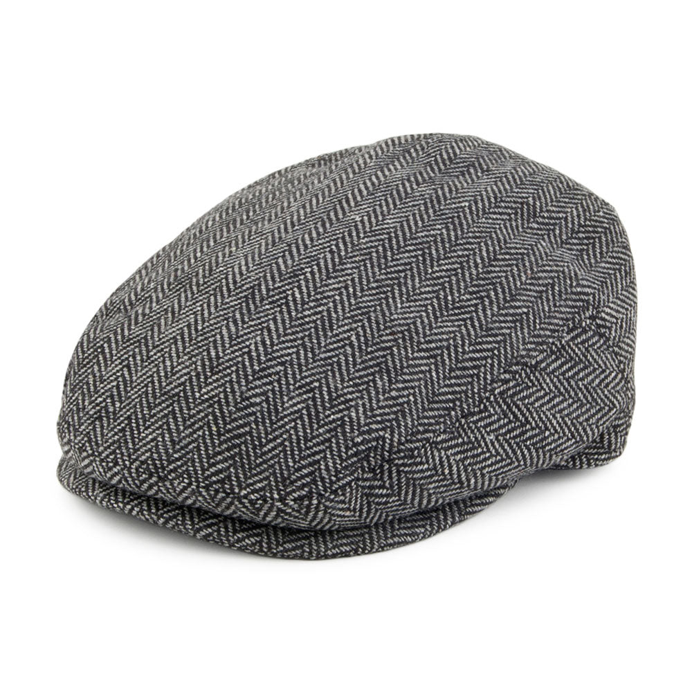 Baby Herringbone Flat Cap - Grey – Jaxon & James