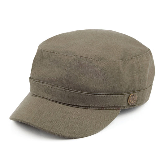 Herringbone Army Cap Olive Wholesale Pack