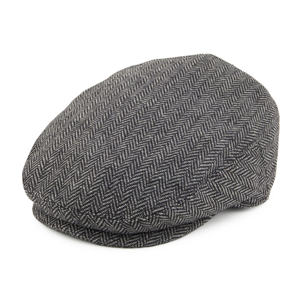 Kids Herringbone Flat Cap Grey Wholesale Pack – Jaxon & James