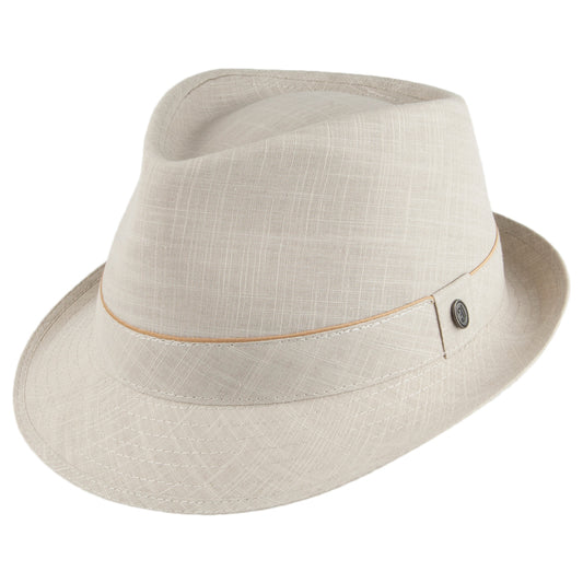 Cotton Trilby Hat Oatmeal Wholesale Pack