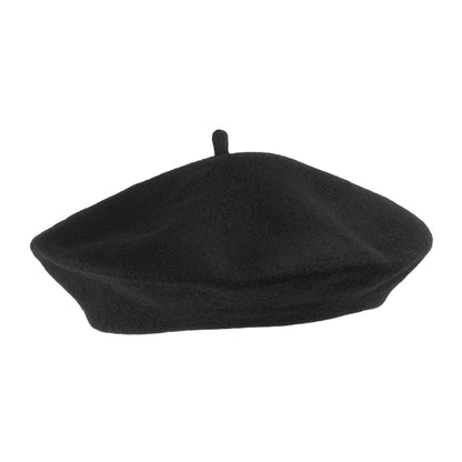 Wool Beret Black Wholesale Pack